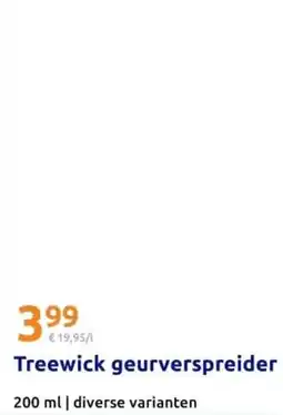 Action Treewick geurverspreider aanbieding