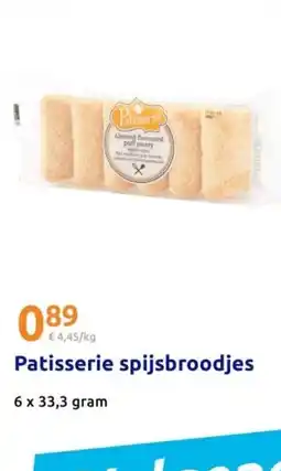 Action Patisserie spijsbroodjes aanbieding