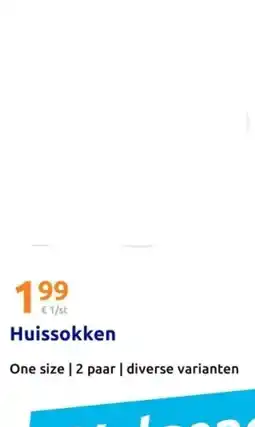 Action Huissokken aanbieding