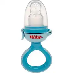 Etos Nuby Siliconen Nibbler - 6m+ - Blauw aanbieding