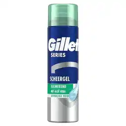 Etos Gillette Series Verzachtende Scheergel 200 ML aanbieding
