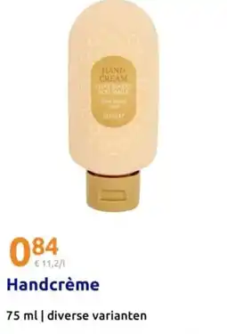 Action Handcrème aanbieding