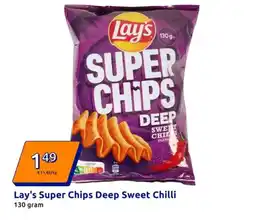 Action Lay's Super Chips Deep Sweet Chilli aanbieding
