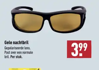 ALDI Gele nachtbril aanbieding