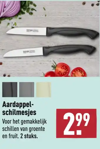 ALDI Aardappelschilmesjes aanbieding