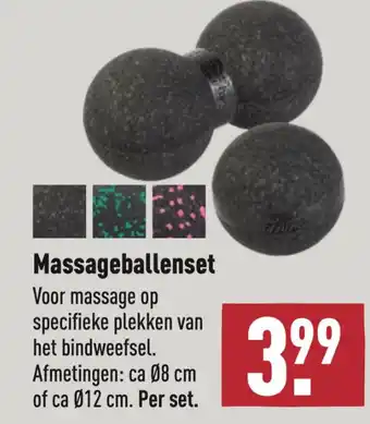 ALDI Massageballenset aanbieding