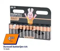 Action Duracell batterijen AA aanbieding