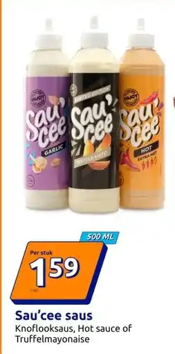 Action Sau'cee saus aanbieding