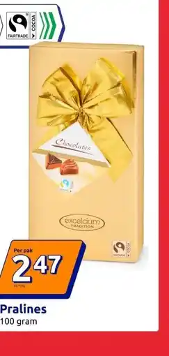 Action Pralines aanbieding