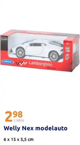 Action Welly Nex modelauto aanbieding