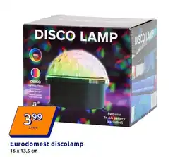 Action Eurodomest discolamp aanbieding