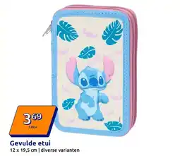 Action Gevulde etui aanbieding