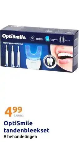 Action OptiSmile tandenbleekset aanbieding
