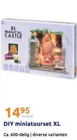 Action DIY miniatuurset XL aanbieding