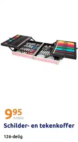 Action Schilder- en tekenkoffer aanbieding