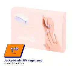 Action Jacky-M mini UV nagellamp aanbieding