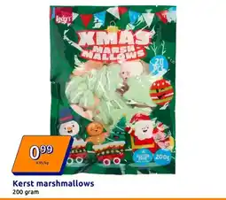 Action Kerst marshmallows aanbieding