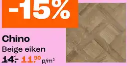 Kwantum Vinyl Chino aanbieding