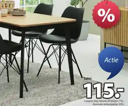 Jysk JEGIND tafel aanbieding