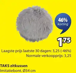 Jysk Taks zitkussen aanbieding
