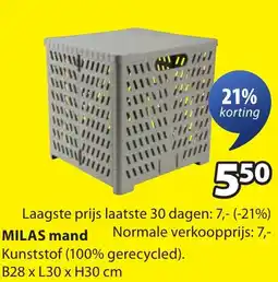 Jysk Milas mand aanbieding