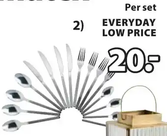 Jysk Gregers bestekset aanbieding