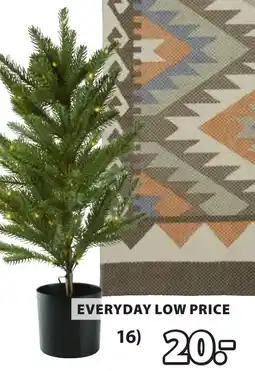 Jysk Frost kunstboom aanbieding