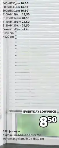 Jysk Bru jaloezie aanbieding