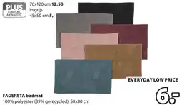 Jysk Fagersta badmat aanbieding
