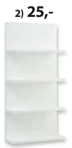 Jysk Karstoft wandplank aanbieding