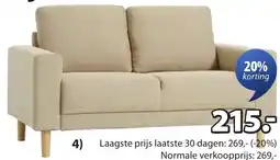 Jysk Egense bank aanbieding