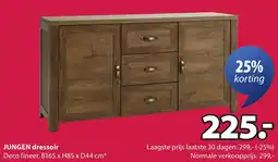 Jysk Jungen dressoir aanbieding