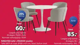 Jysk Ringsted tafel aanbieding