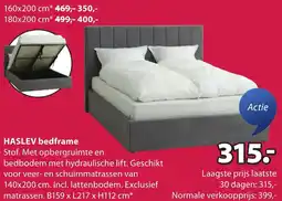 Jysk Haslev bedframe aanbieding