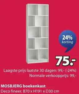 Jysk Mosbjerg boekenkast aanbieding