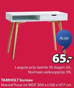 Jysk Tamholt bureau aanbieding