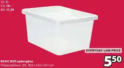 Jysk Basic box opbergbox aanbieding