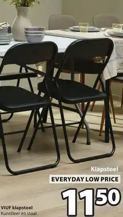 Jysk Viuf klapstoel aanbieding