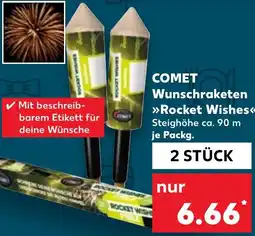 Kaufland DE Comet Wunschraketen Rocket Wishes aanbieding