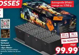 Kaufland DE Comet Verbundfeuerwerk Epic Blast aanbieding