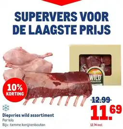 Makro Diepvries wild assortiment aanbieding