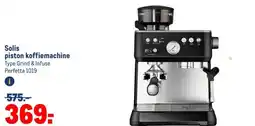 Makro Solis piston koffiemachine aanbieding