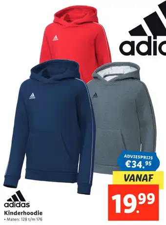 Lidl Adidas Kinderhoodie aanbieding