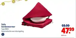Makro Solis bordenwarmer aanbieding