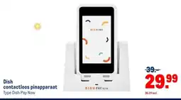 Makro Dish contactloos pinapparaat aanbieding