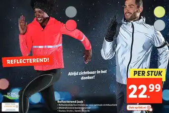 Lidl Crivit Reflecterend Jack aanbieding