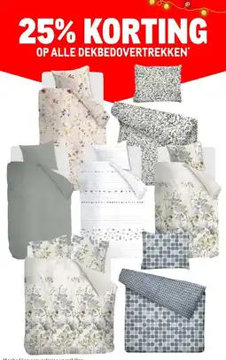 Makro OP ALLE DEKBEDOVERTREKKEN aanbieding