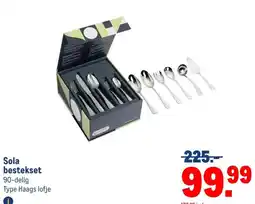Makro Sola bestekset aanbieding