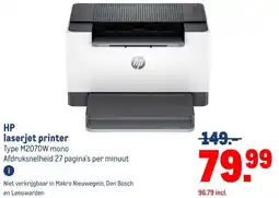 Makro HP laserjet printer aanbieding