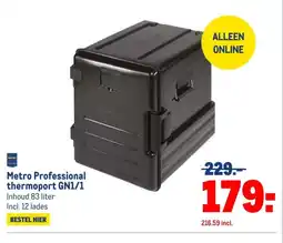 Makro Metro Professional thermoport GN1/1 aanbieding
